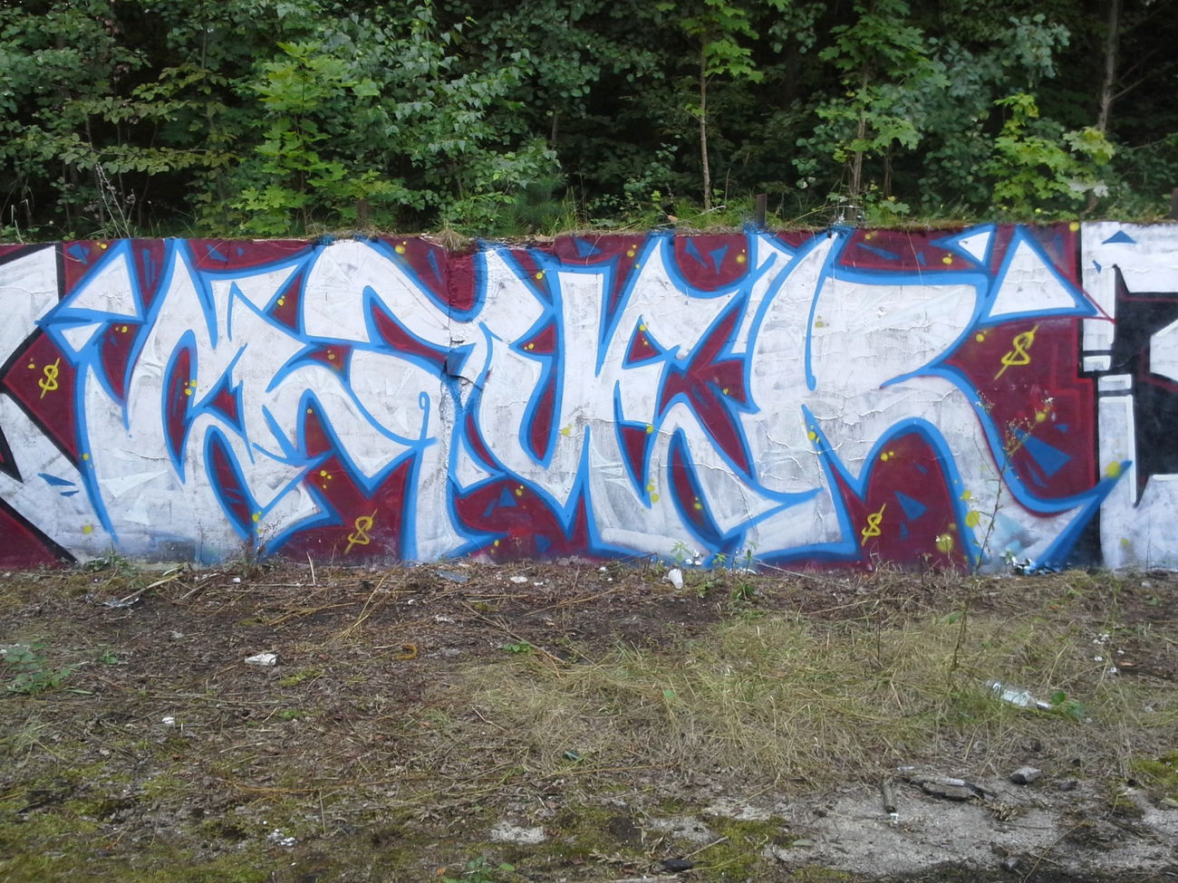 Graffiti Wall - Photo by Ruchae (2013)