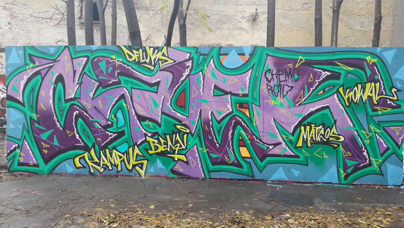 Graffiti Wall - Photo by Ruchae