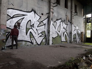 Graffiti Wall - Photo by Ruchae