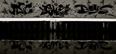 Graffiti Wall in Saarbrücken - Photo by Rucksackfranzose - ANC, PULS, BOYS