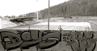 Graffiti Wall in Saarbrücken - Photo by Rucksackfranzose - BOYS, FCS, ULTRAS
