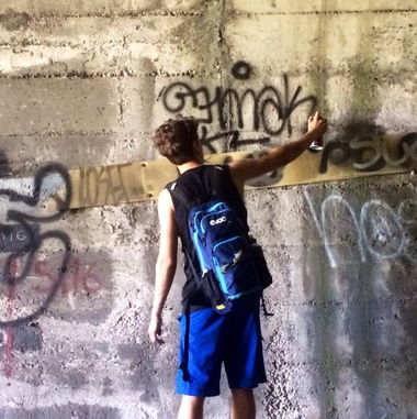 Graffiti Wall - Photo by RudeBoysCrew (2015)