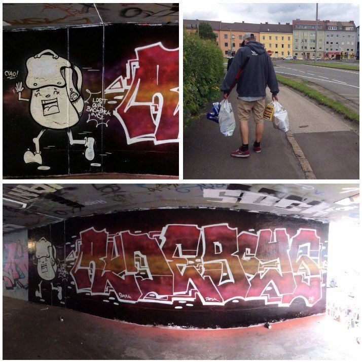 Graffiti Wall in Linz - Photo by RudeBoysCrew - Rudeboys, Linz, Angee (2015)