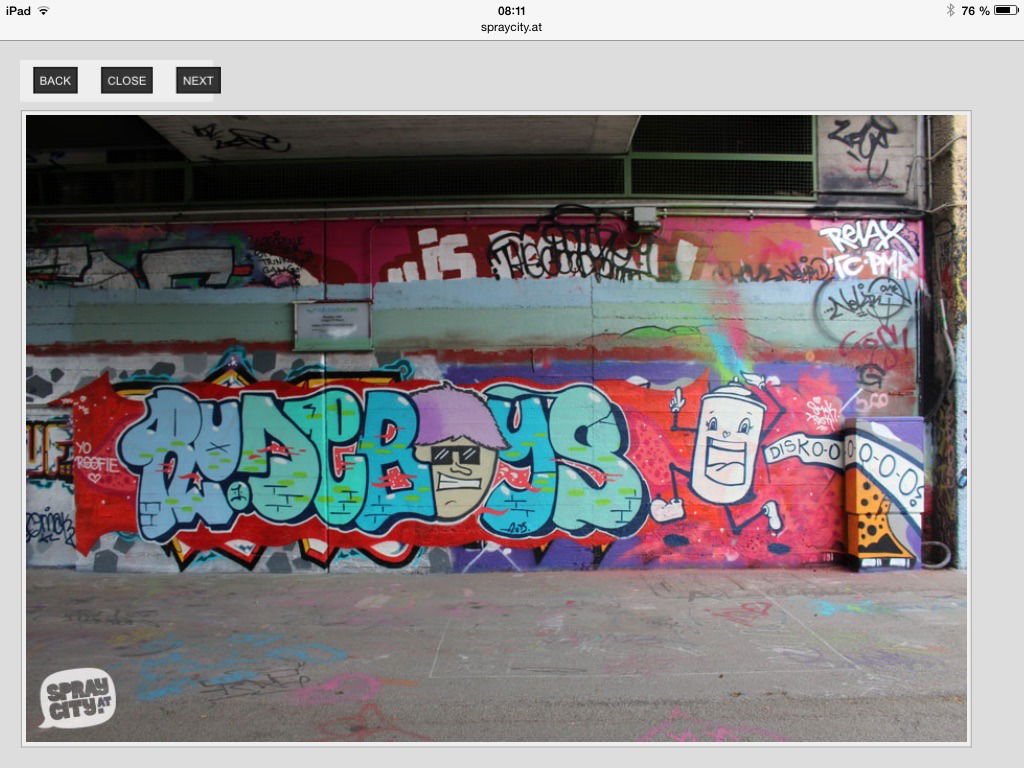 Graffiti Wall in Wien - Photo by RudeBoysCrew - Vienna, Wien, drunk (2015)