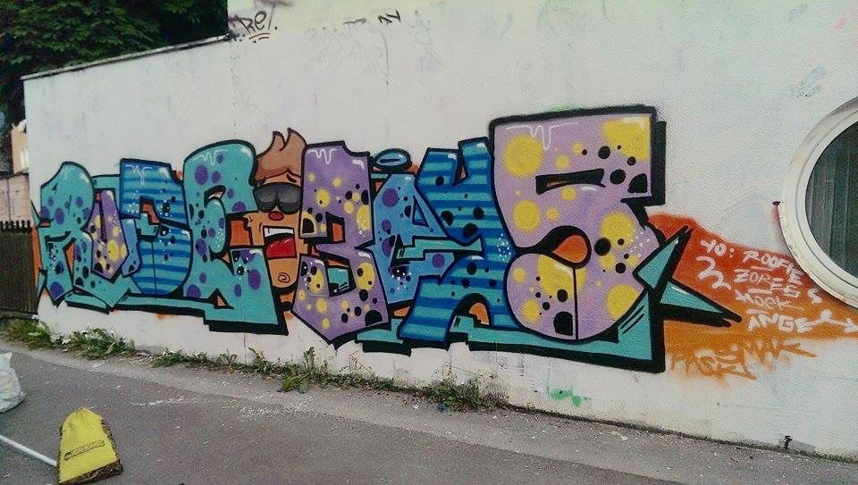 Graffiti Wall in Salzburg - Photo by RudeBoysCrew - Rude, rudeboyscrew, smak (2015)
