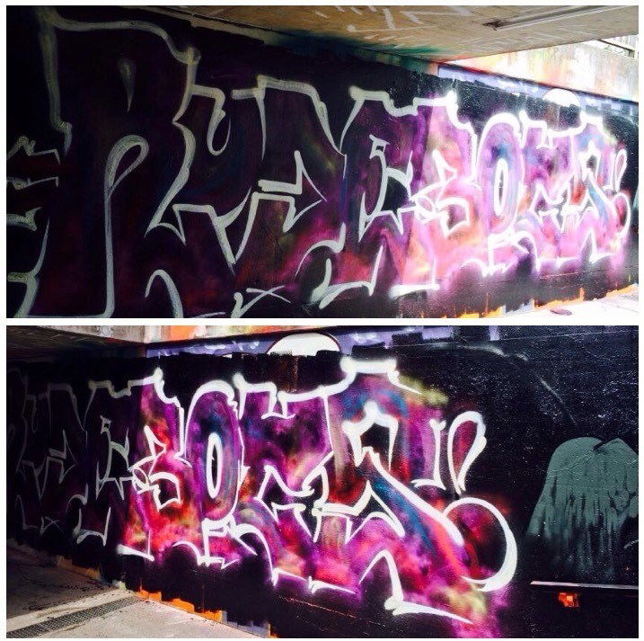 Graffiti Wall in Linz - Photo by RudeBoysCrew - Linz, smak, rudeboyscrew (2015)