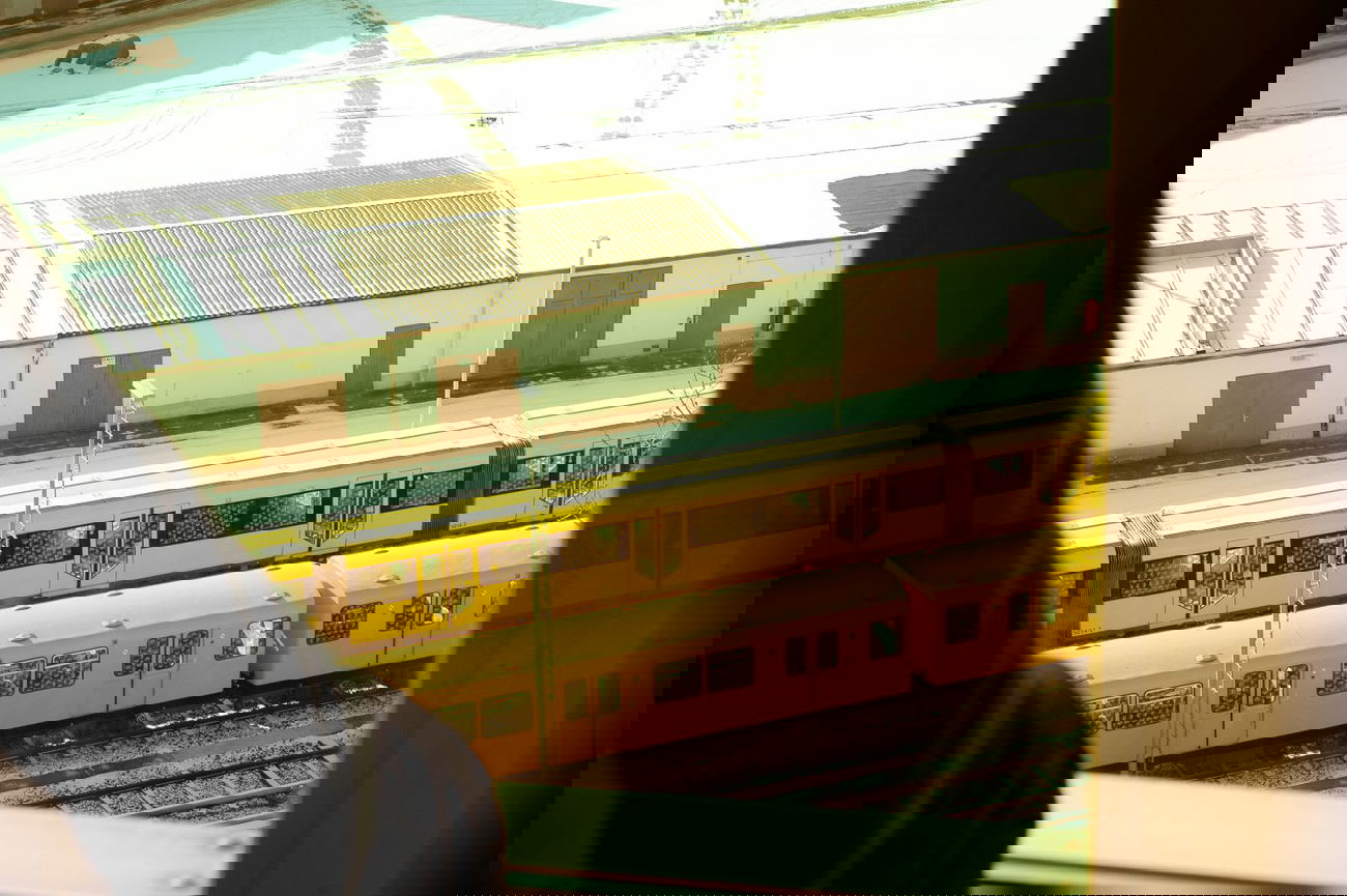 Graffiti Train in Berlin - Photo by RudeR - atmosphere (2012)