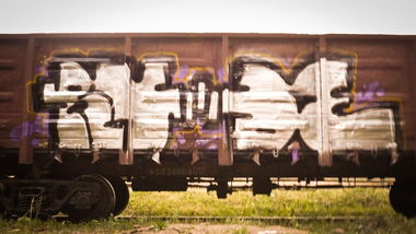 Graffiti Train in Russia - Photo by RudeR - Ruder, Fr8 (2010)