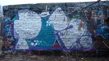 Graffiti Wall - Photo by RudeR - POS (2013)