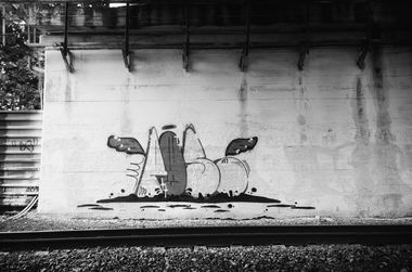 Graffiti Wall in Moscow - Photo by RudeR - POS, film, Y-line (2014)