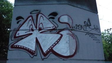 Graffiti Wall in Moscow - Photo by RudeR - ponix (2014)