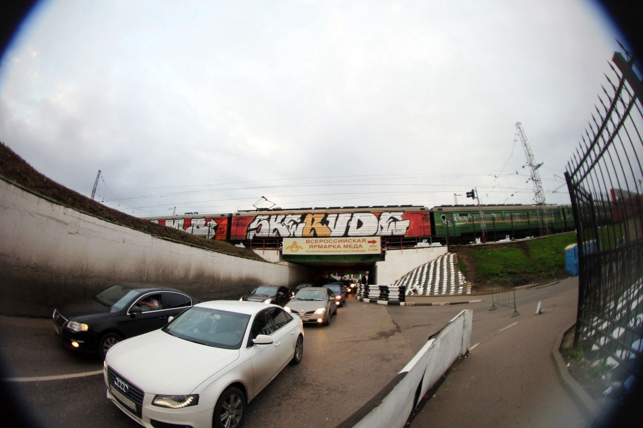 Graffiti Train - Photo by RudeR - SkeRude, Sker, Rude (2013)