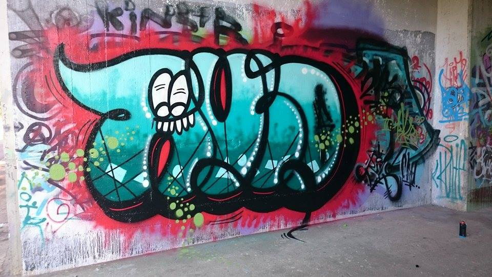 Graffiti Wall - Photo by RuloCrew - Rulo, RuloCrew, Oneliner