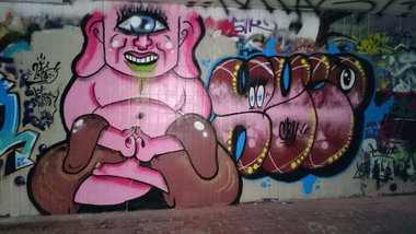Graffiti Wall - Photo by RuloCrew - Rulo, RuloCrew, Chari