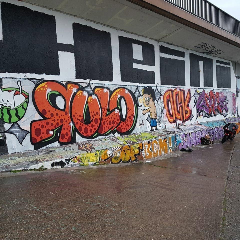 Graffiti Wall - Photo by RuloCrew - Rulo, RuloCrew, Chari