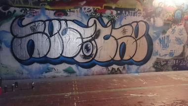 Graffiti Wall in Saarbrücken - Photo by RuloCrew - 3me, msn, crewlove (2016)
