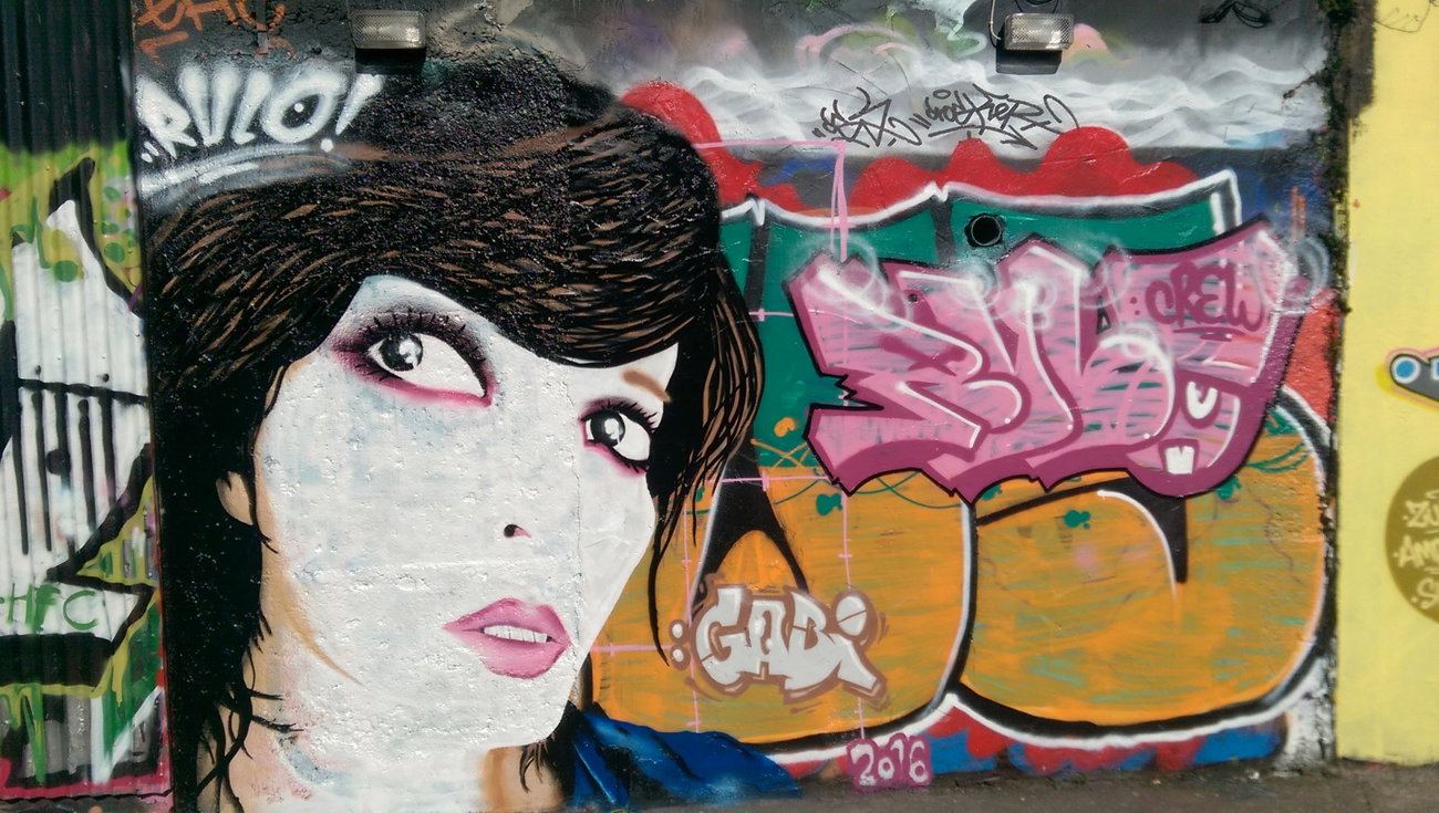 Graffiti Wall - Photo by RuloCrew - Rulo, 4Gabi (2016)