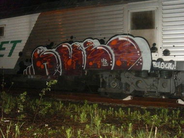 Graffiti Train - Photo by RuloCrew - Rulo, RuloCrew