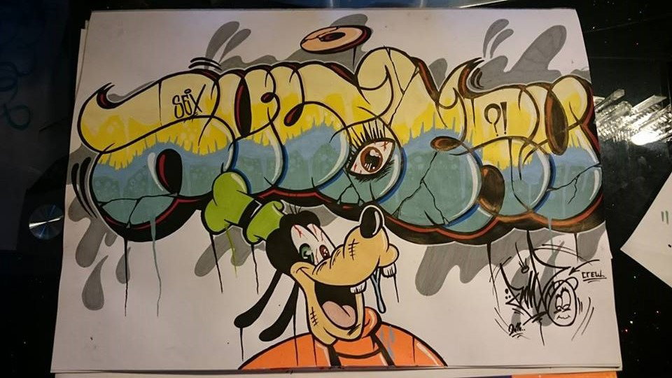 Graffiti Wall - Photo by RuloCrew - Rulo, RuloCrew, Crewlove