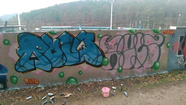 Graffiti Wall - Photo by RuloCrew - fuckingcrewshit (2016)