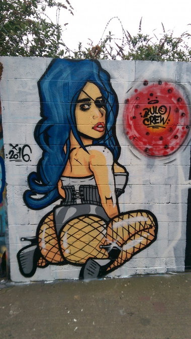 Graffiti Wall - Photo by RuloCrew - Latina (2016)