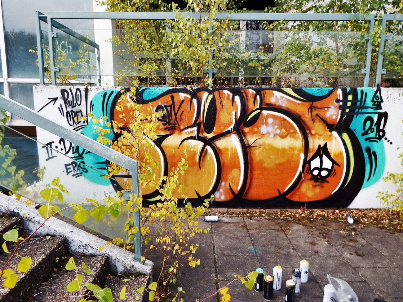 Graffiti Wall - Photo by RuloCrew - Rulo, RuloCrew, Lostplace