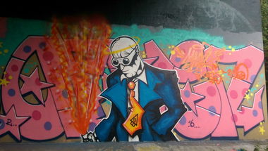 Graffiti Wall in Amsterdam - Photo by RuloCrew (2016)