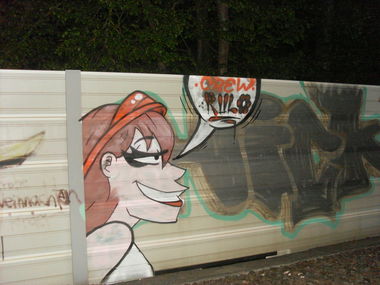 Graffiti Wall - Photo by RuloCrew - rulo, crew, service