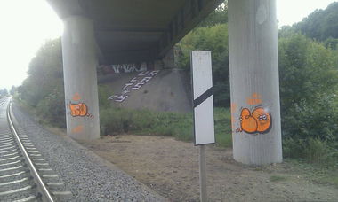 Graffiti Bombing - Photo by RuloCrew - Rulo, RuloCrew