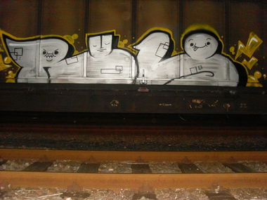 Graffiti Train - Photo by RuloCrew - rulo, crew, chrom