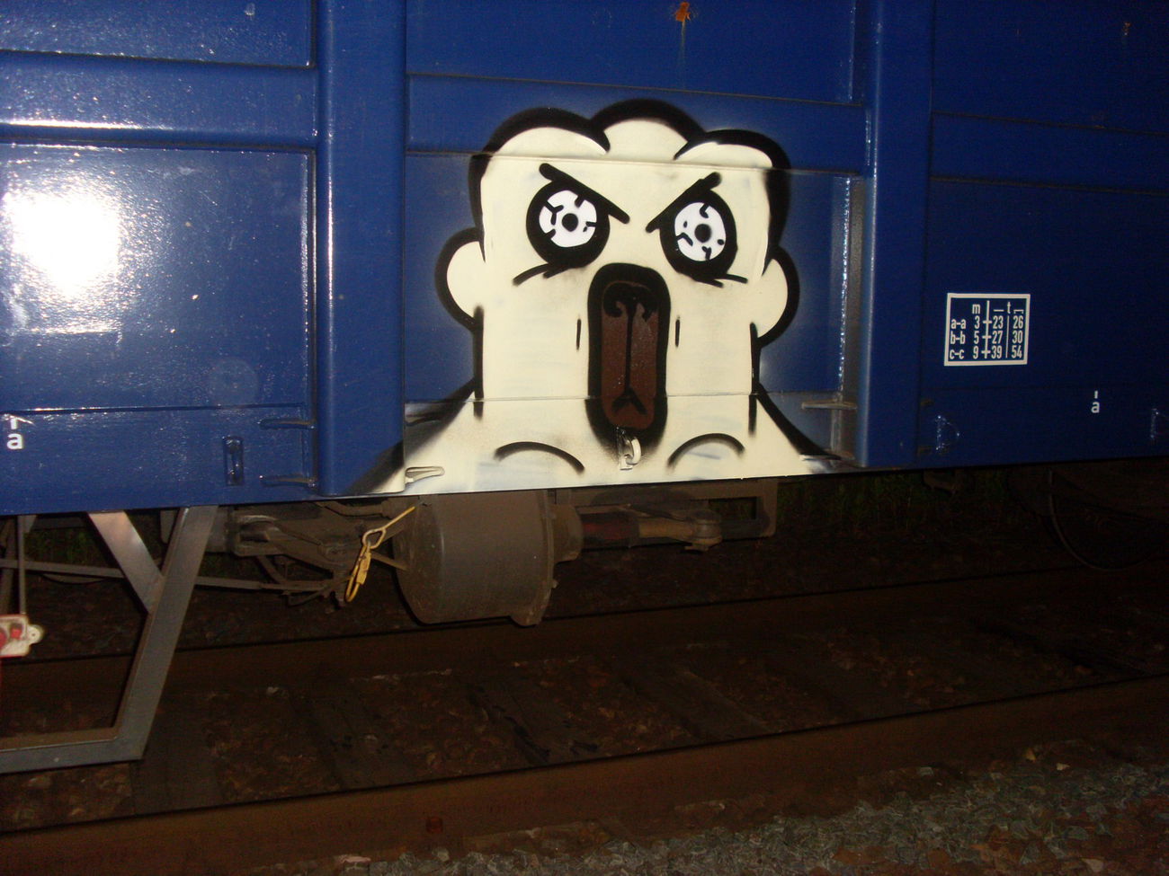 Graffiti Train - Photo by RuloCrew - rulo, crew, angry