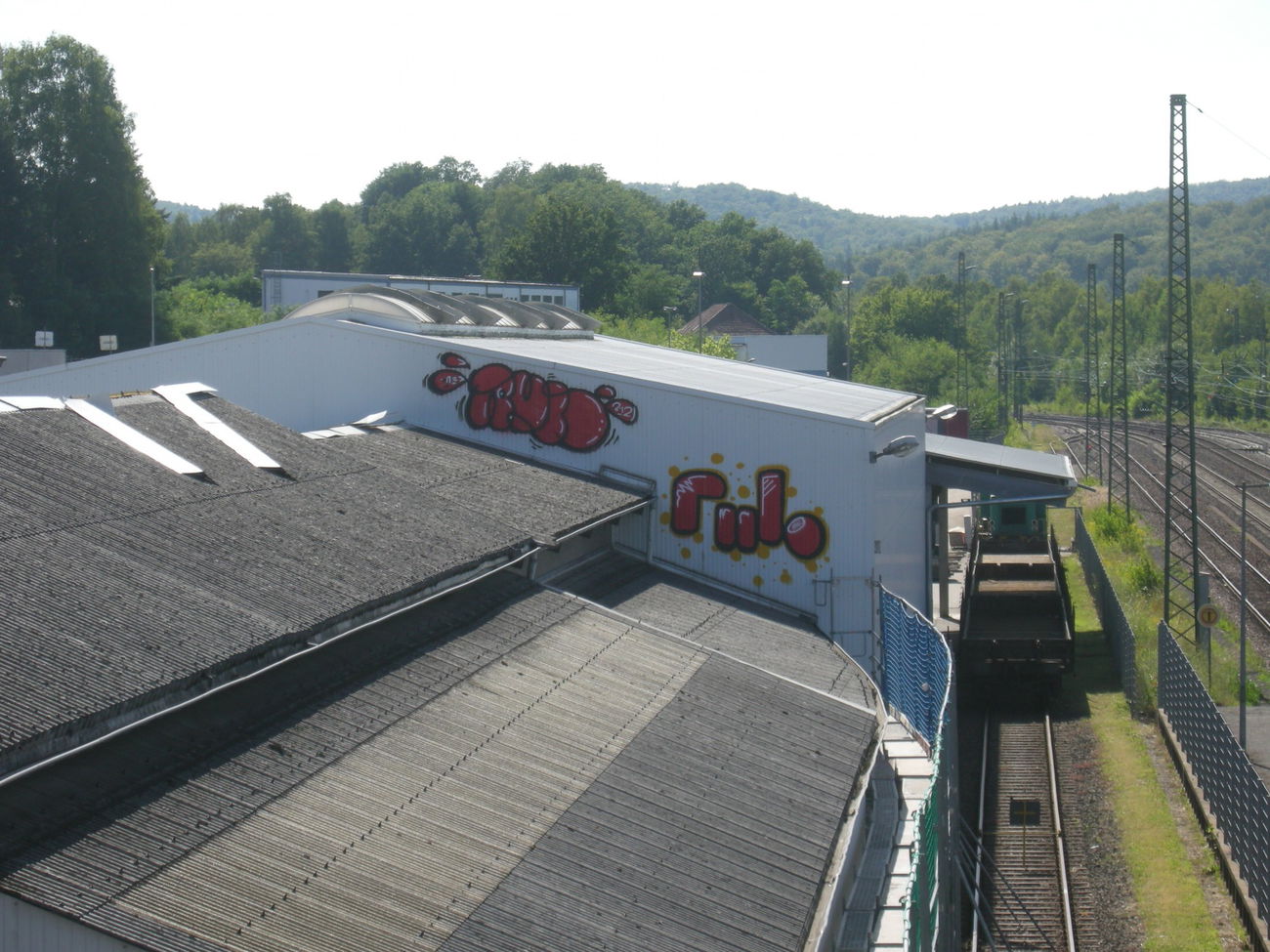 Graffiti Wall - Photo by RuloCrew - rooftop, crew, action (2012)