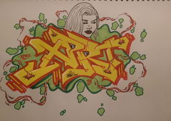 Graffiti Sketch - Photo by RuloCrew - rulo, xprt (2017)