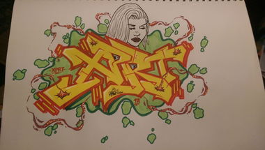 Graffiti Sketch - Photo by RuloCrew - rulo, xprt (2017)