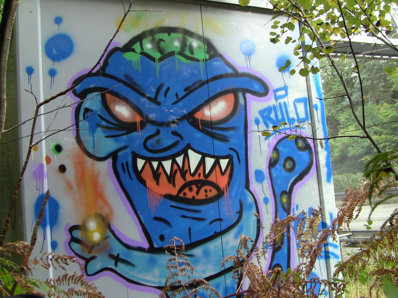 Graffiti Wall - Photo by RuloCrew - rulo, crew, character