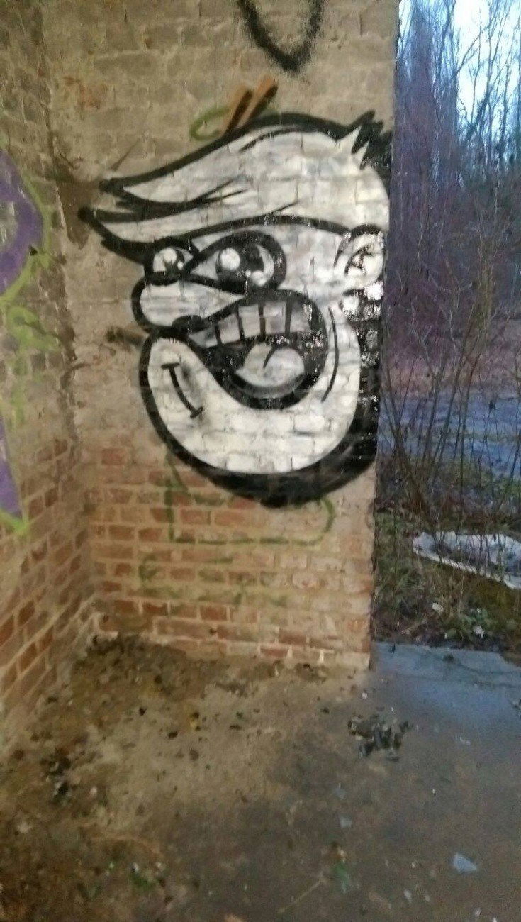 Graffiti Wall - Photo by RuloCrew - oneliner, face (2015)