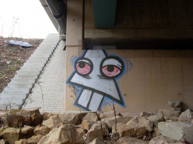 Graffiti Bombing - Photo by RuloCrew - Rulo, Smiley, RuloCrew