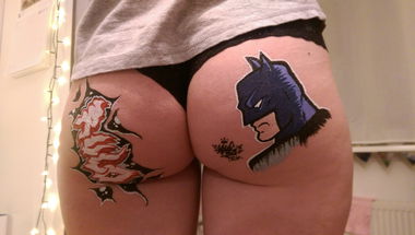 Graffiti Artwork - Photo by RuloCrew - sexy, batman, booty