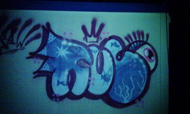 Graffiti Bombing - Photo by RuloCrew - Rulo, RuloCrew, Aquarium