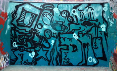 Graffiti Wall in Moscow - Photo by Rulon (2013)