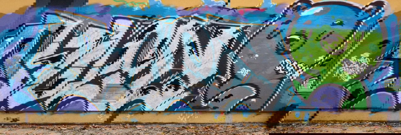 Graffiti Wall - Photo by Rulon