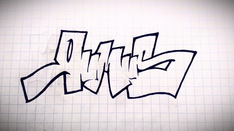 Graffiti Sketch - Photo by Rumus_Rumus