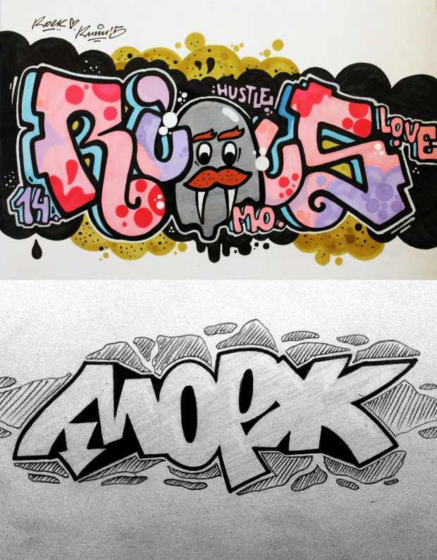 Graffiti Sketch - Photo by Rumus_Rumus - Rumus, Rumus, Rumus (2014)