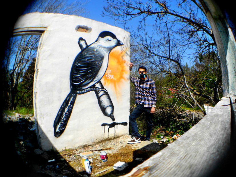 Graffiti Wall in Sevastopol - Photo by Ruse107
