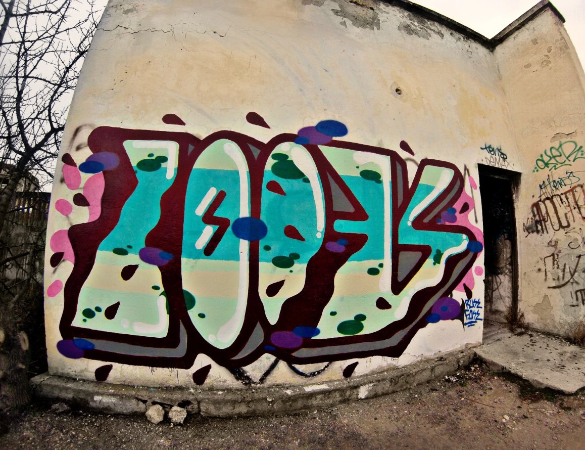 Graffiti Wall - Photo by Ruse107 - 107, crew (2014)