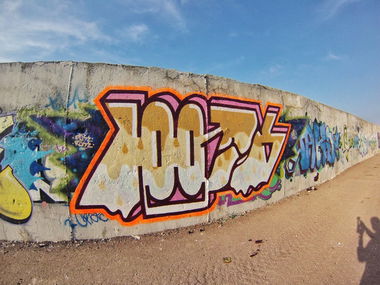 Graffiti Wall - Photo by Ruse107 - 107, crew (2014)