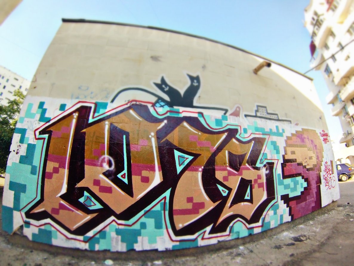 Graffiti Wall - Photo by Ruse107 - 107, crew (2013)