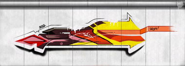 Graffiti Artwork - Photo by Ruso (2014)