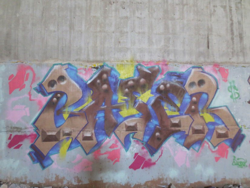 Graffiti Wall in Vitsyebsk - Photo by Rutes21