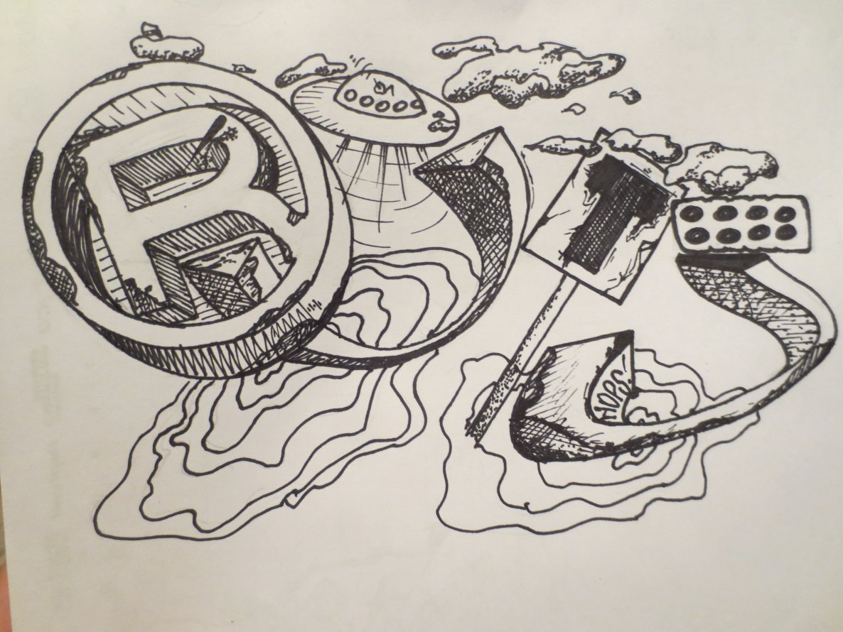 Graffiti Sketch - Photo by Rutes21 - rutes21, rutes, hops (2013)